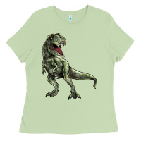 Matcha T-rex Ladies Tee - HowdyJamesFarm