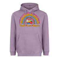 Lavender back to school rainbow teach love inspire Heavyweight Hoodie - AdoDesignShop