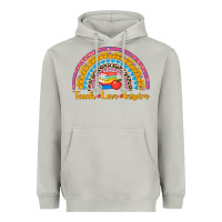 Moon Dust back to school rainbow teach love inspire Heavyweight Hoodie - AdoDesignShop