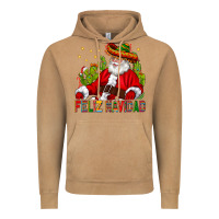 Vintage Camel Feliz Navidad Santa With Cactus Vintage Hoodie - BundleAndBundleShop