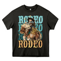 Asphalt Rodeo kid Cowboy midilli horse Heavy Core Tee - HowdyJamesFarm