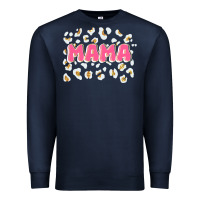 Navy mama Premium Sweatshirt - JahusDesignShop
