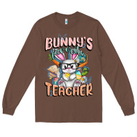 Chestnut Bunny's Favorite Teacher Easter Day Long Sleeve Tee - FaDigitalArtStudio