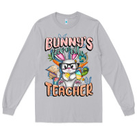 Moon Dust Bunny's Favorite Teacher Easter Day Long Sleeve Tee - FaDigitalArtStudio