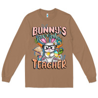 Toasted Coconut Bunny's Favorite Teacher Easter Day Long Sleeve Tee - FaDigitalArtStudio