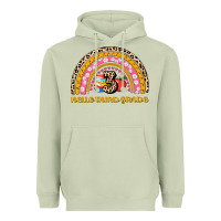 Matcha back to school rainbow hello third grade Heavyweight Hoodie - AdoDesignShop