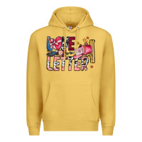 Antique Gold Love Letter Premium Hoodie - SublimationCraftShop