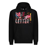 Black Love Letter Premium Hoodie - SublimationCraftShop