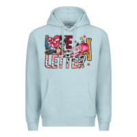 Blue Mist Love Letter Premium Hoodie - SublimationCraftShop