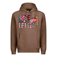 Chestnut Love Letter Premium Hoodie - SublimationCraftShop