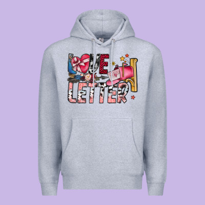Love Letter Premium Hoodie Designed By Sublimationcraftshop
