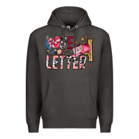 Smoke Love Letter Premium Hoodie - SublimationCraftShop