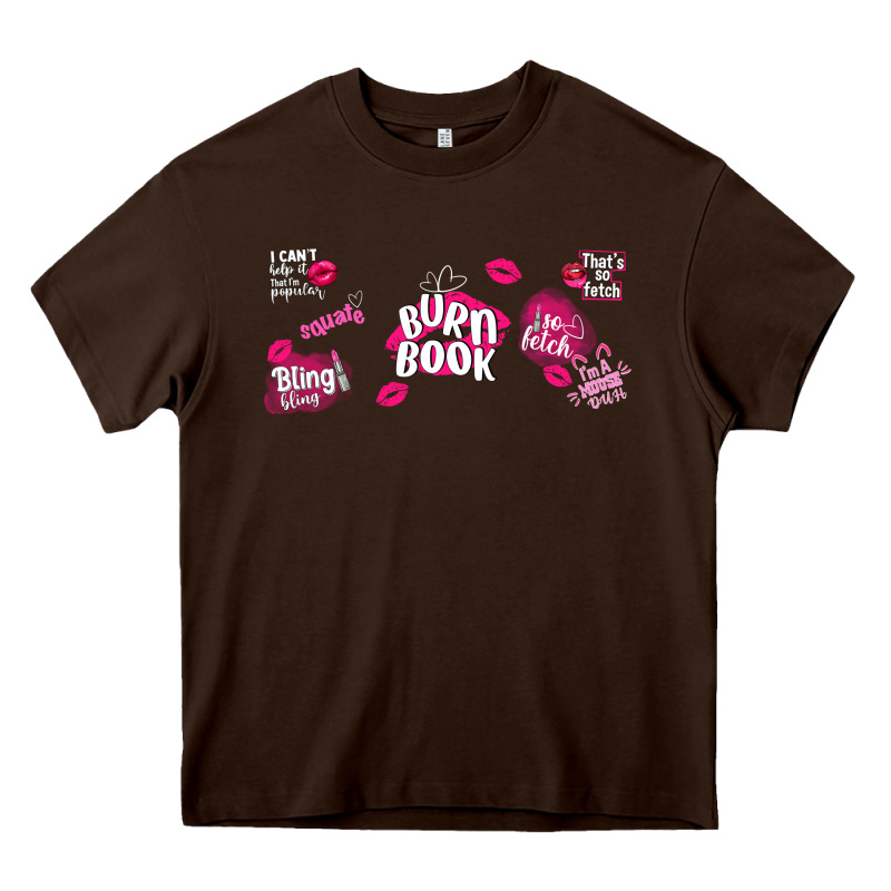 Burn Book Heavy Core Tee by TumblerDesignByShophia | Teevron
