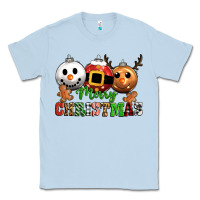 Dusty Blue merry christmas Classic Tee - CowGirlArtShop