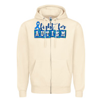 Sandshell fight for autism Zipper Hoodie - AdoDesignShop