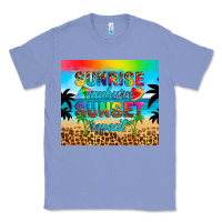Colony Blue sunrise sunburn sunset repeat Classic Tee - Artiststas