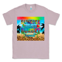 Lilac sunrise sunburn sunset repeat Classic Tee - Artiststas