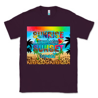 Plum sunrise sunburn sunset repeat Classic Tee - Artiststas