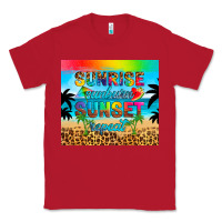 Red sunrise sunburn sunset repeat Classic Tee - Artiststas