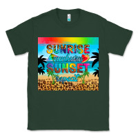 Sports Green sunrise sunburn sunset repeat Classic Tee - Artiststas