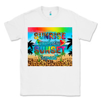 White sunrise sunburn sunset repeat Classic Tee - Artiststas