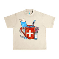 Sandshell Nurse Coffee Mug Urban Heavy Tee - FaDigitalArtStudio