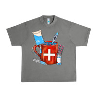 Tornado Nurse Coffee Mug Urban Heavy Tee - FaDigitalArtStudio