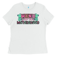 White Mind your own Motherhood  Mother's Day Ladies Tee - CowGirlArtShop