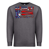 Charcoal Heather patriotic baseball kindergarten theme Premium Sweatshirt - JahusDesignShop