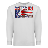 Dove Grey patriotic baseball kindergarten theme Premium Sweatshirt - JahusDesignShop