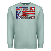 Seafoam patriotic baseball kindergarten theme Premium Sweatshirt - JahusDesignShop