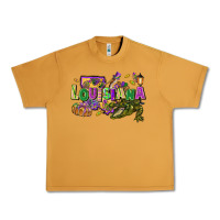 Peanut Butter Louisiana Mardi Gras Urban Heavy Tee - FaDigitalArtStudio