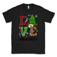 Black love nurse life christmas Classic Tee - CowGirlArtShop
