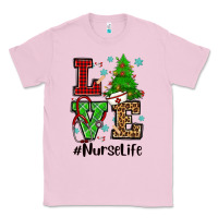 Bubblegum Pink love nurse life christmas Classic Tee - CowGirlArtShop