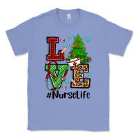 Colony Blue love nurse life christmas Classic Tee - CowGirlArtShop