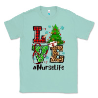 Seafoam love nurse life christmas Classic Tee - CowGirlArtShop