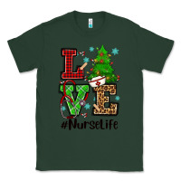 Sports Green love nurse life christmas Classic Tee - CowGirlArtShop