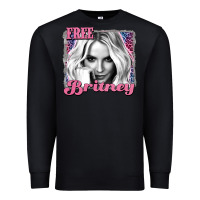 Black free britney Premium Sweatshirt - AdoDesignShop