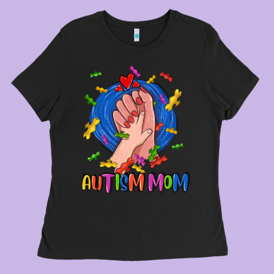 Autism Mom Ladies Tee Designed By Cowgirlartshop