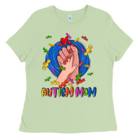 Matcha Autism Mom Ladies Tee - CowGirlArtShop