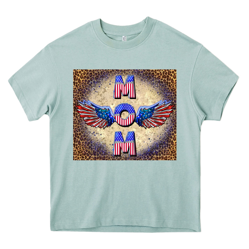 American Mom Heavy Core Tee by TumblerDesignByShophia | Teevron