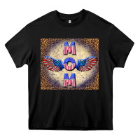 Black American mom Heavy Core Tee - TumblerDesignByShophia