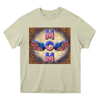 Mossy American mom Heavy Core Tee - TumblerDesignByShophia