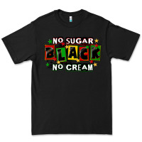Black no sugar no cream black Premium Tee - CowGirlArtShop