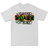 Dove Grey no sugar no cream black Premium Tee - CowGirlArtShop
