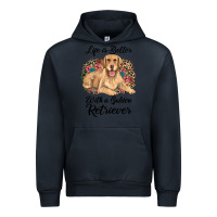 Navy life is better with a golden retriever Urban Hoodie - JahusDesignShop