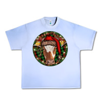 Grape Ice Longhorn Cow Christmas Urban Heavy Tee - RanaPortraitStore