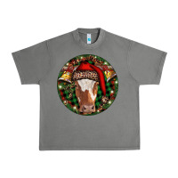 Tornado Longhorn Cow Christmas Urban Heavy Tee - RanaPortraitStore
