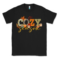 Black cozy season Classic Tee - CowGirlArtShop
