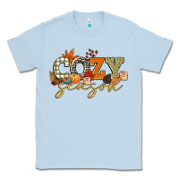 Dusty Blue cozy season Classic Tee - CowGirlArtShop